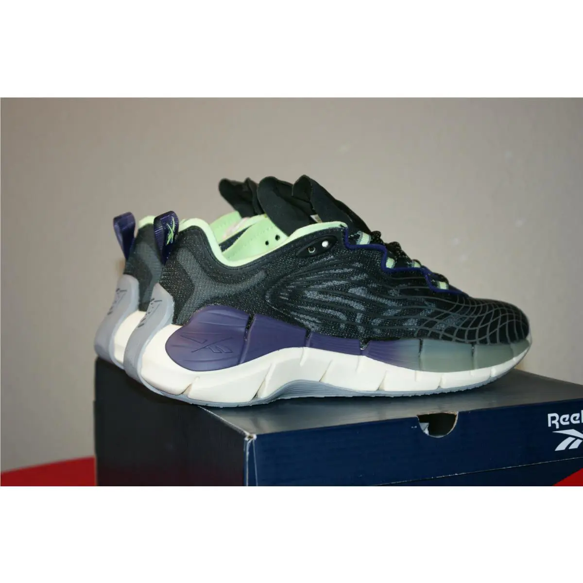 Reebok shoes - REEBOK Zig Kinetica II - Zig Kinetica - FX9405 - Black Multi (UPC: 194812700644) 4