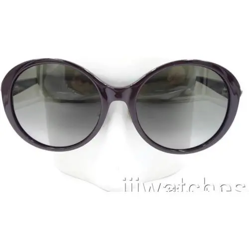Gucci Women Round Brown Oversized Sunglasses Gradient Lens GG0370SK 006