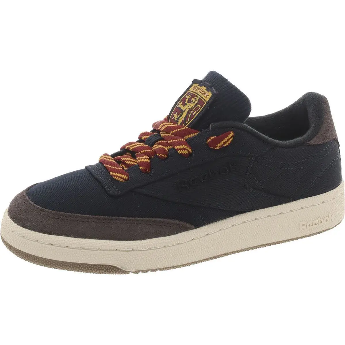 Reebok Unisex Harry Potter Club C 85 Sneakers Black/brown/alabaster Men 12.5