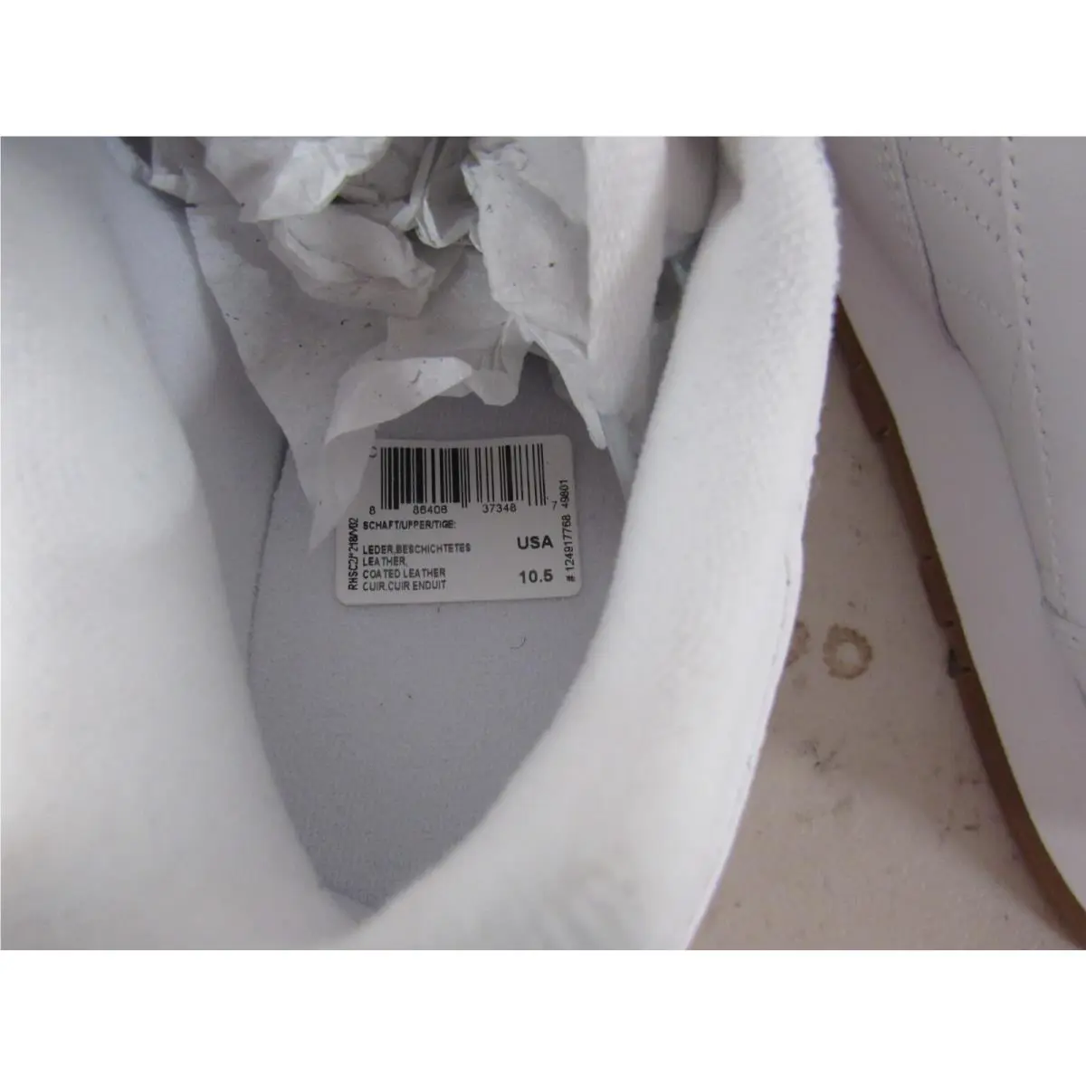 Reebok shoes - Reebok Classic Leather Cb-Spr - Classic Leather - LUX60 - White 3