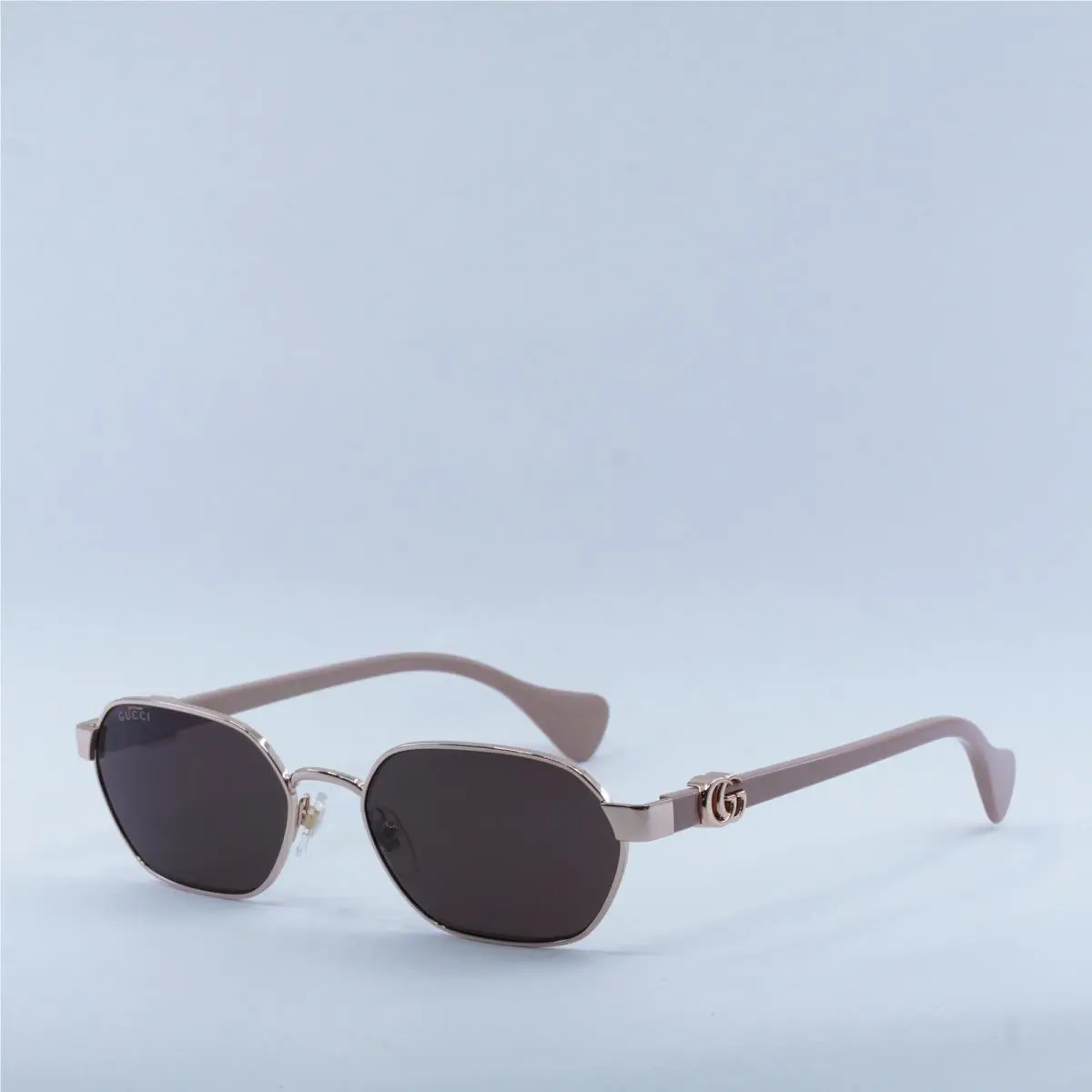 Gucci GG1593S 003 Rose Gold/dark Violet 56-18-140 Sunglasses