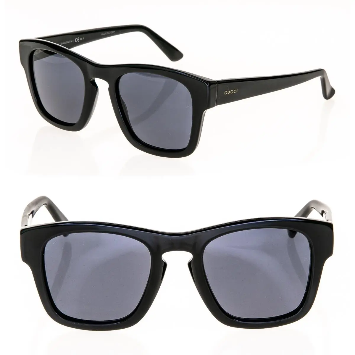 Gucci 3791 Black Flex Rectangle Eyeglasses 49mm GG3791 Optical Frame