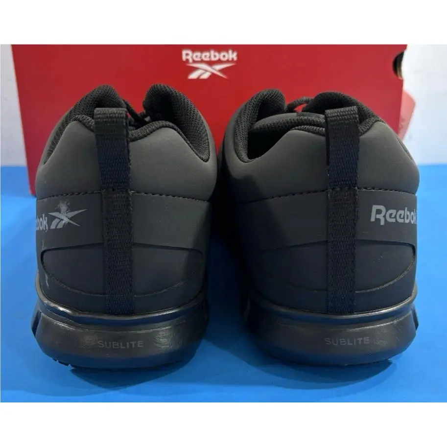 Reebok shoes - Reebok Men`s Sublite Cushion Athletic Composite Toe Work Shoes - RB4051 - Black 1