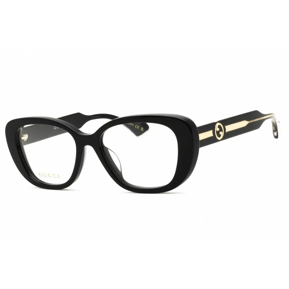 Gucci GG1559OK 001 Shiny Black 54mm Eyeglasses