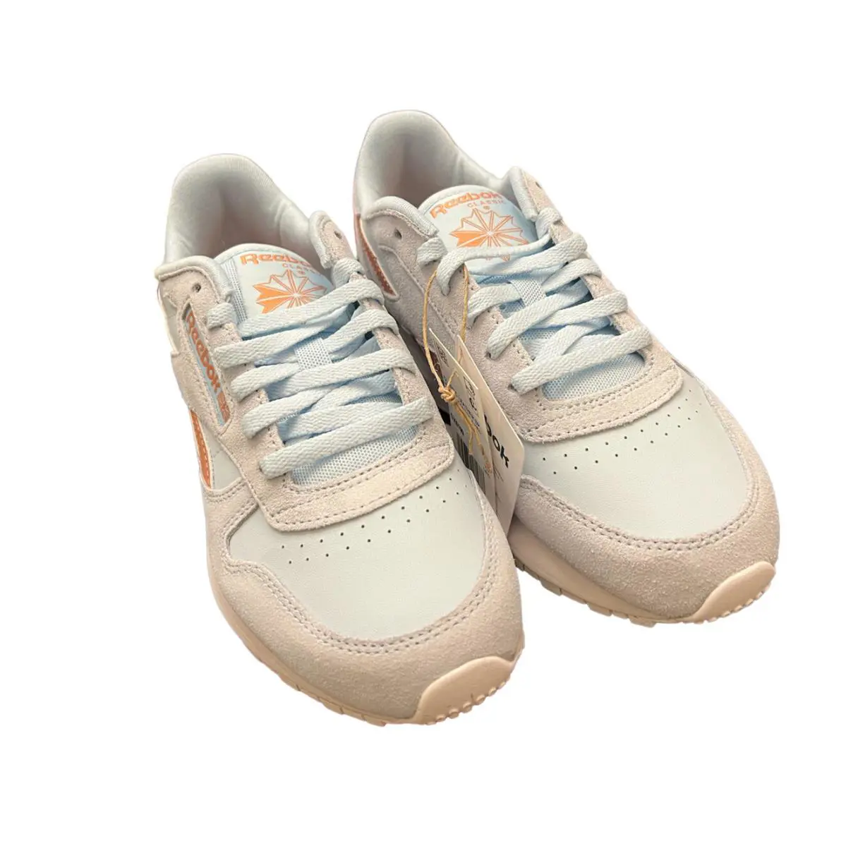 Reebok shoes - Reebok Classic Leather SP GX6199 - GX6199 - Glass Blue/Canyon Coral (UPC: 0195734571688) 2