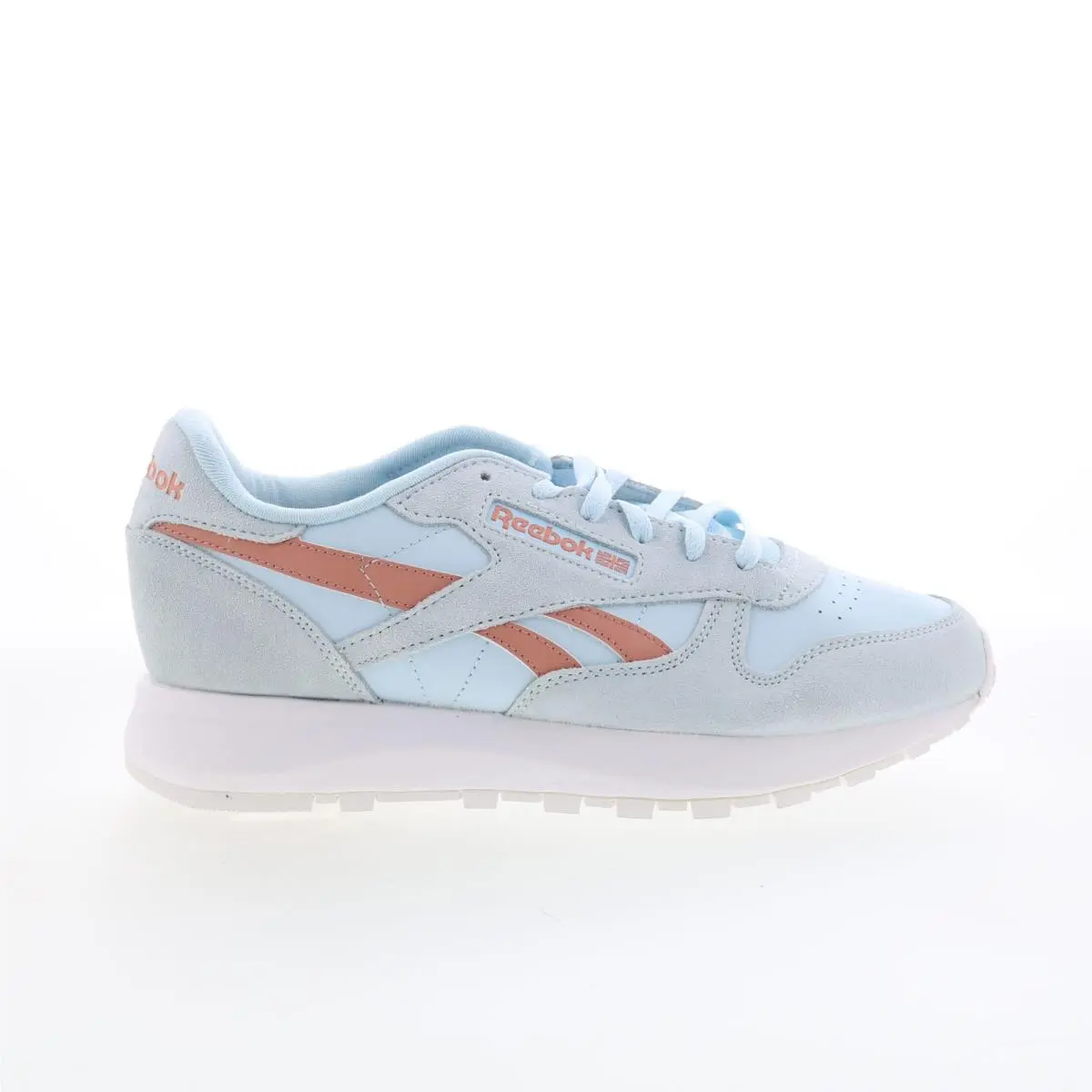 Reebok Classic Leather SP Womens Blue Leather Lifestyle Sneakers Shoes 9.5