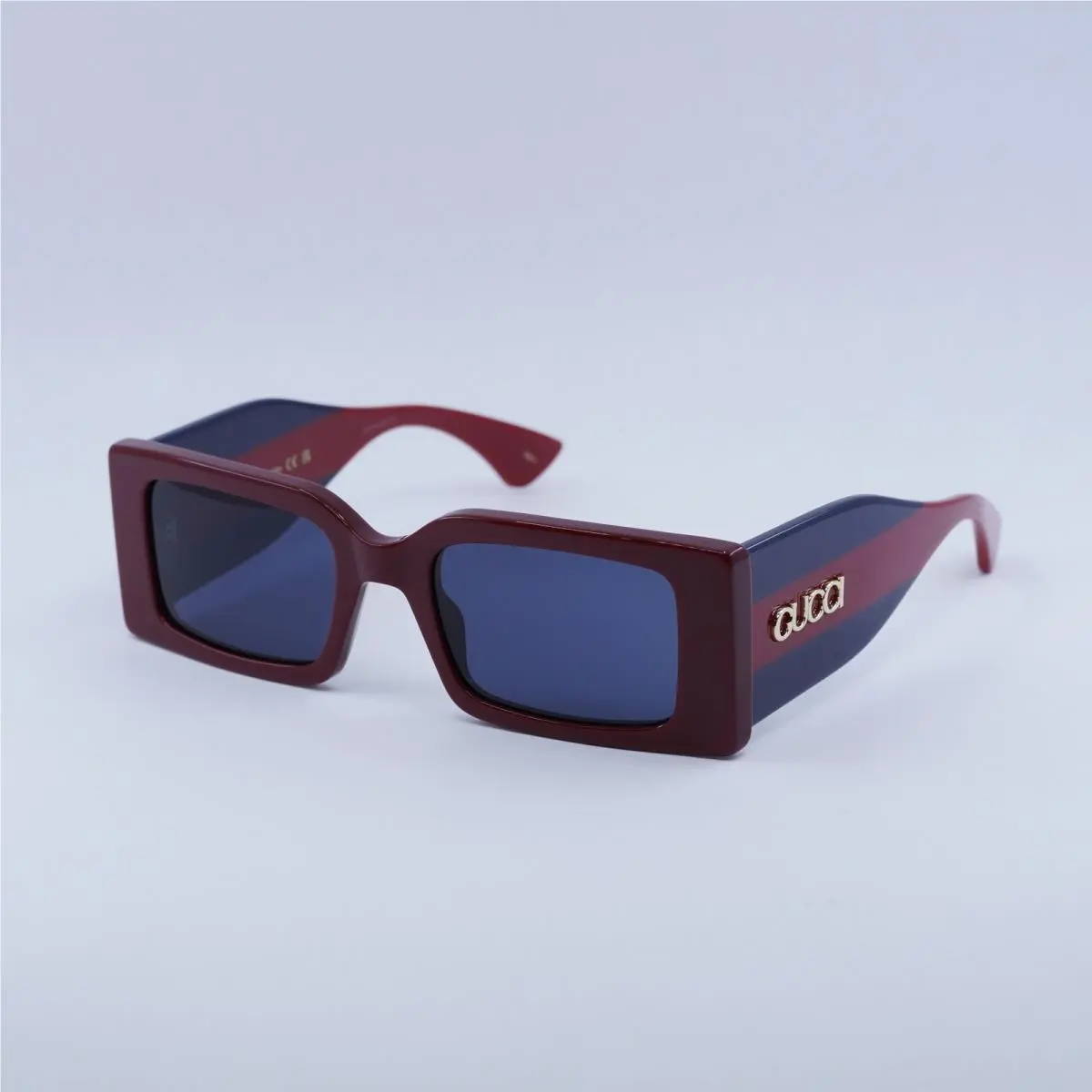 Gucci GG1860S 003 Burgundy/blue/red/grey 52-20-135 Sunglasses