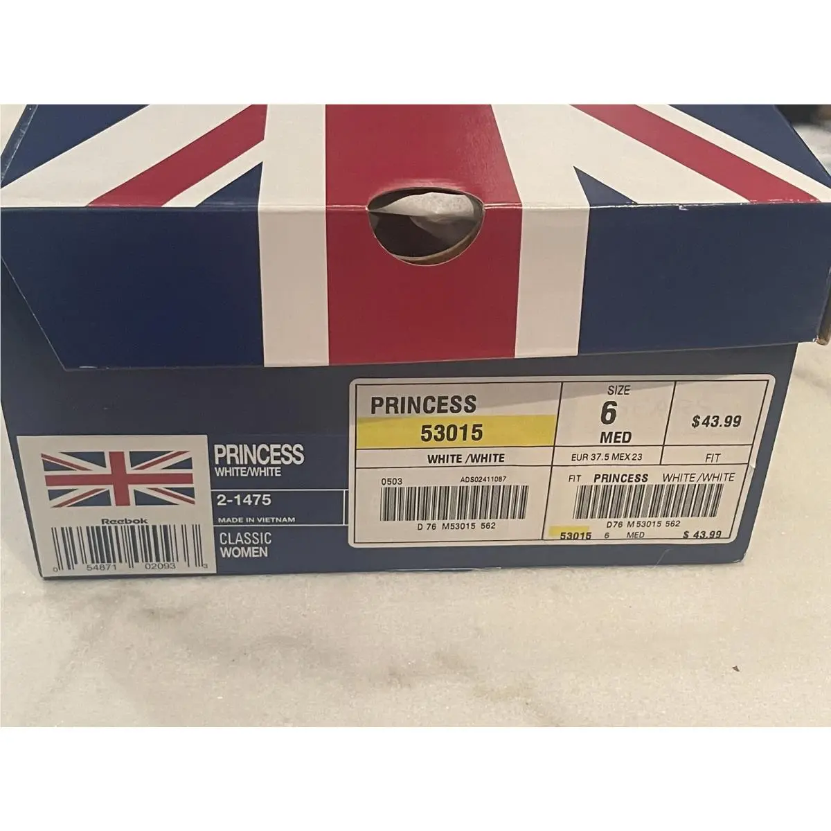 Reebok shoes - Reebok Princess - Princess - 21475 - White 3