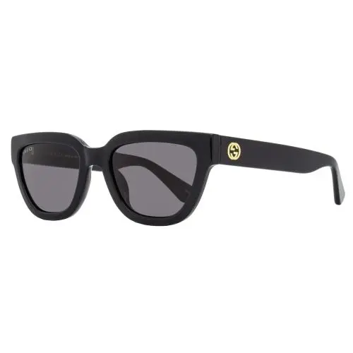 Gucci Logo Sunglasses GG1578S 001 Black 54mm - Frame: Black, Lens: Gray