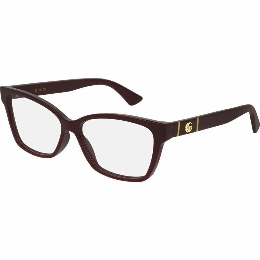 Cat Eye Women`s Eyeglasses Brown Demo Lens GG0634O 003 by Gucci