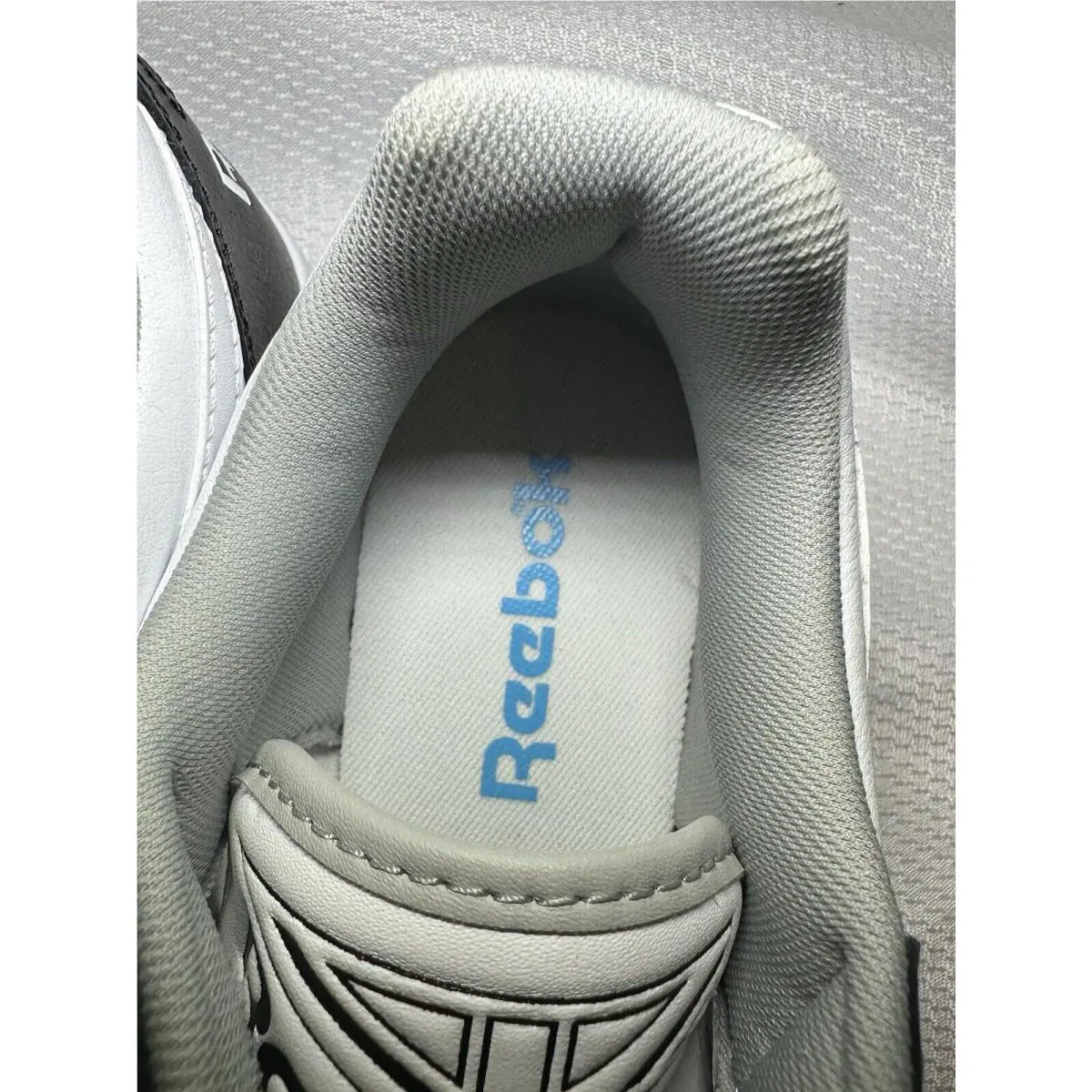 Reebok shoes - Reebok BB 4000 II - IG9953 - Black White & Blue (UPC: 0195745539776) 7