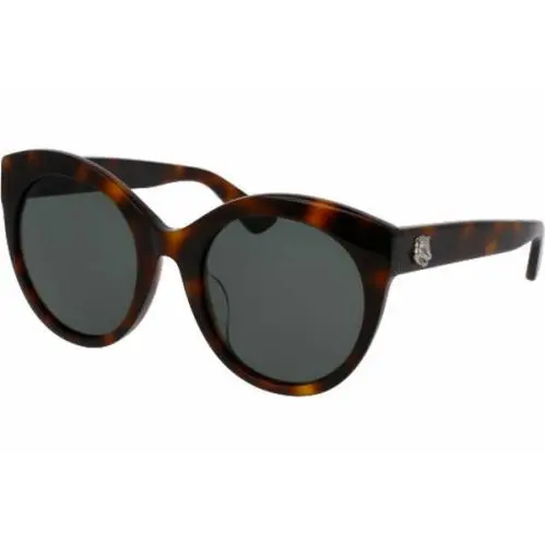 Sunglasses GG0028SA 002 54 Havana/green For Women by Gucci