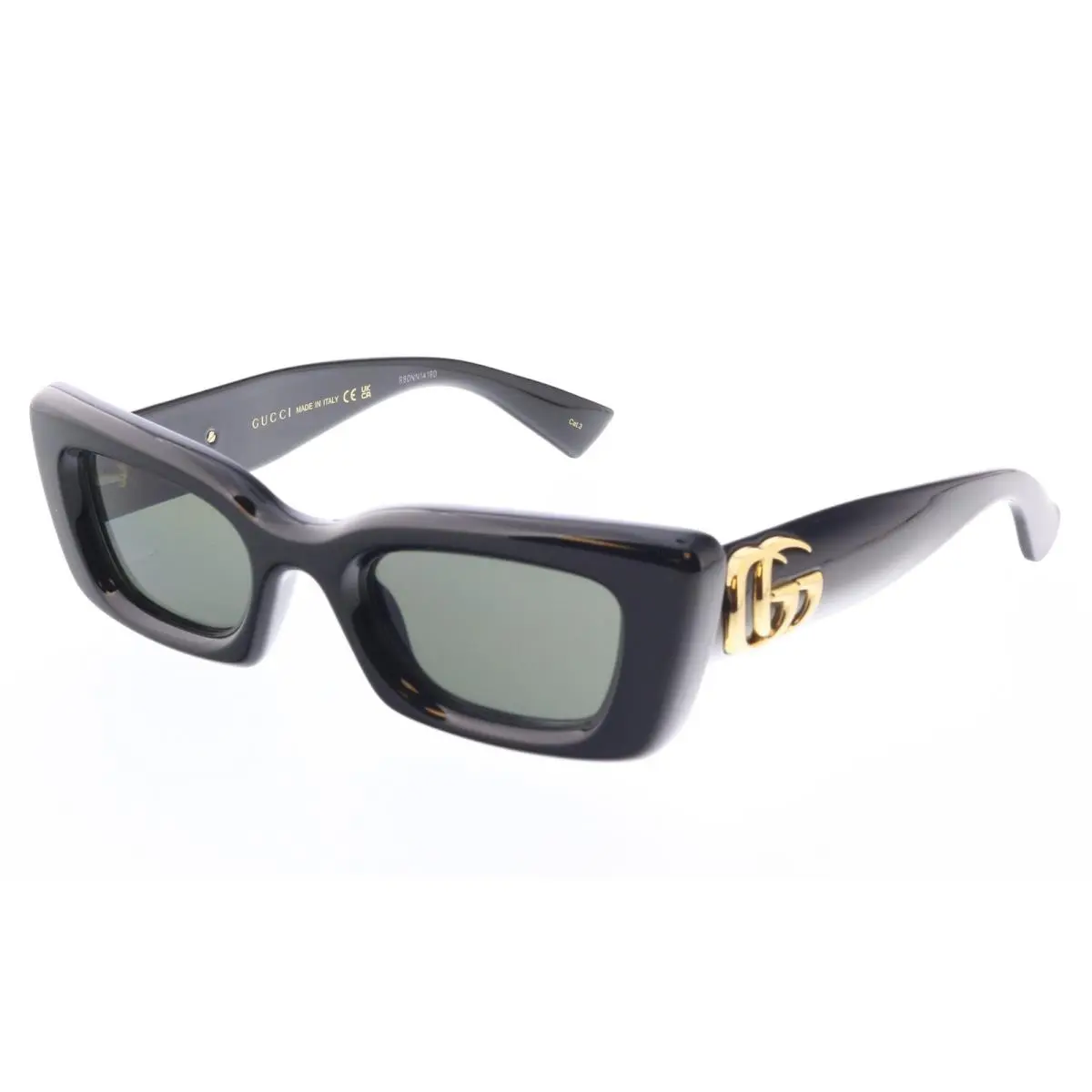 Gucci GG1827S-001 Black Cat-eye Ladies Sunglasses