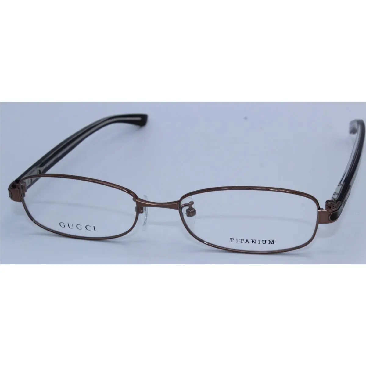 Gucci Brown Titanium Optical GG9673J L7Q 51 16 140 Eyeglasses