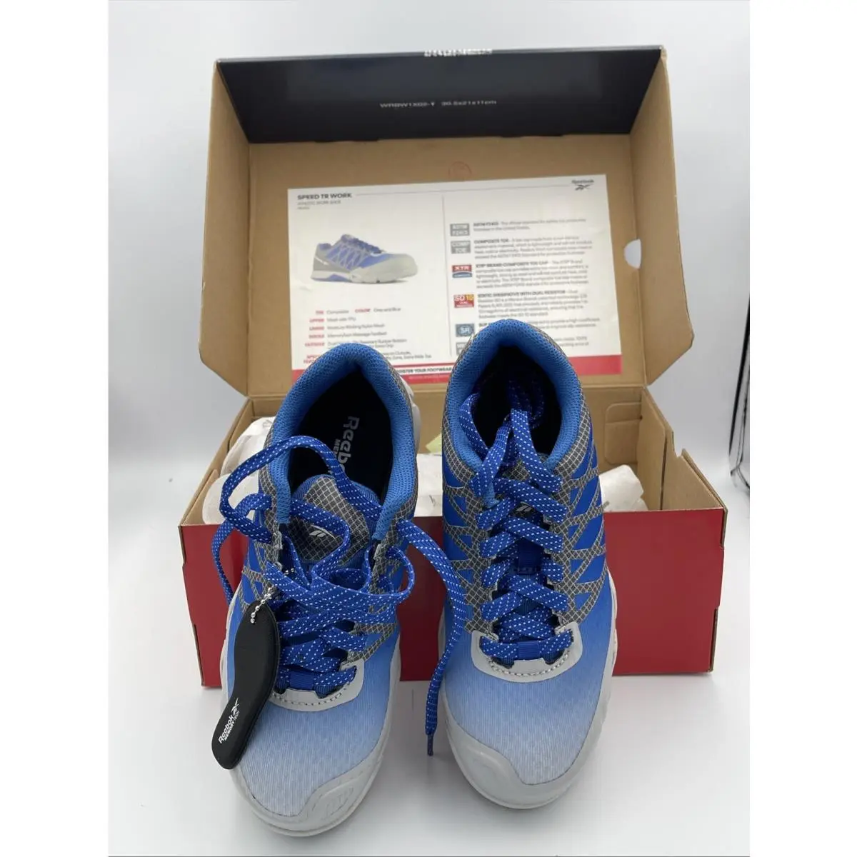 Reebok shoes - Reebok Work - Work - RB452 - Grey/Blue 0