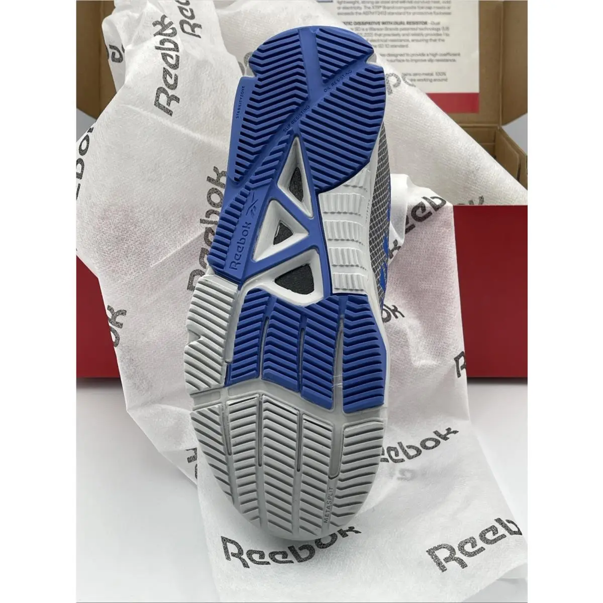 Reebok shoes - Reebok Work - Work - RB452 - Grey/Blue 6