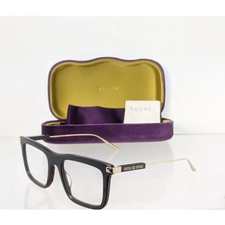 Gucci Eyeglasses GG 1438O 001 Black GG 1438O 53mm