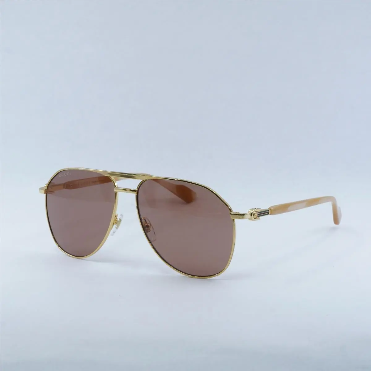 Gucci GG1220S 003 Gold/cognac 59-14-145 Sunglasses