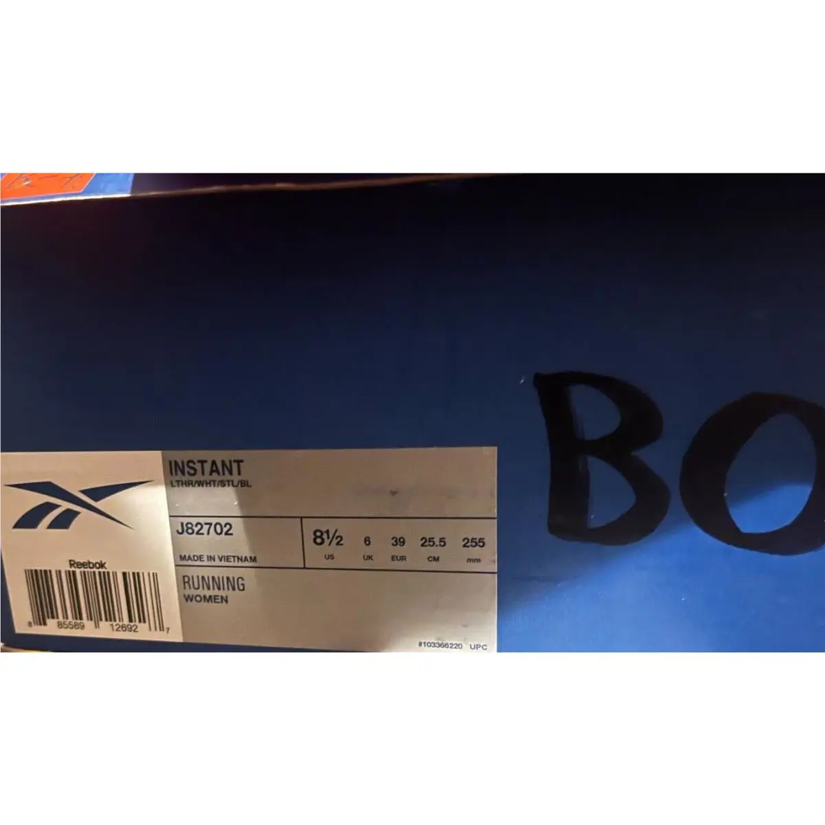 Reebok shoes - Instant Runner - Instant Runner - J82702 - White/ Steel/ Blue 7