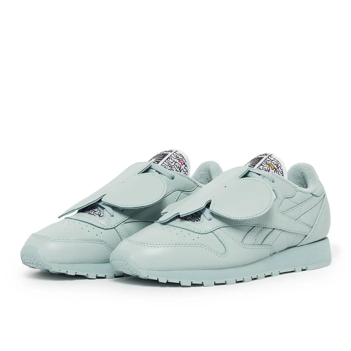Men Reebok Eames Classic Leather Elephant Shoes Size 10 Seaside Grey GY6385