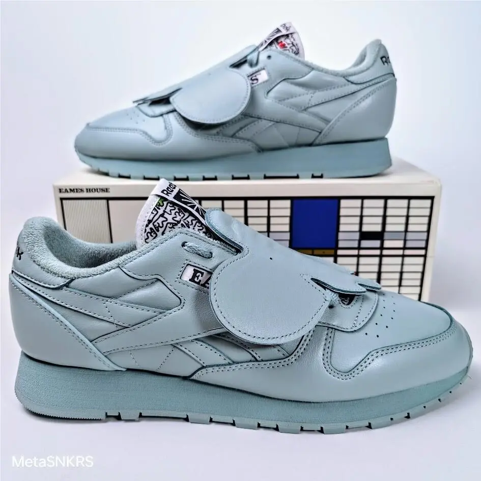 Reebok shoes - Reebok Classic Leather - Classic Leather - GY6385 - Seaside Grey/ Core Black 5