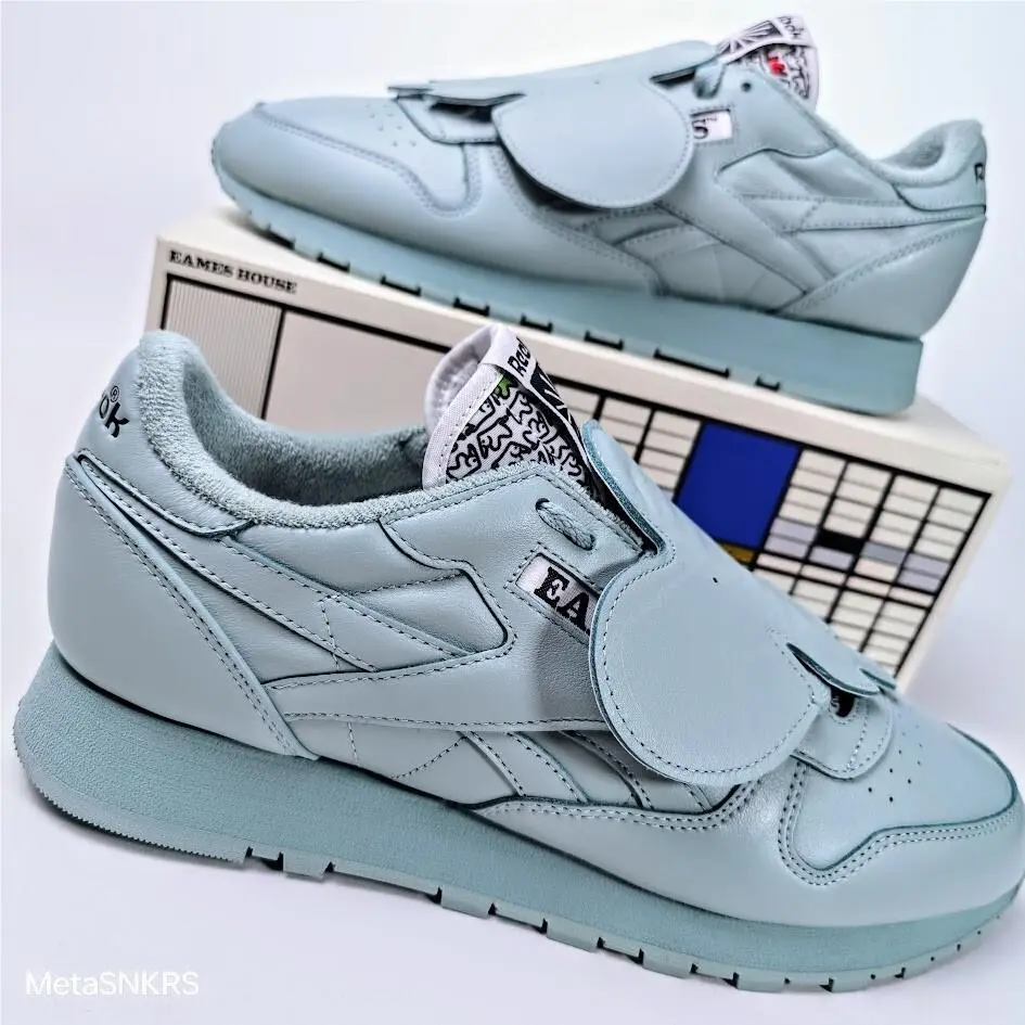 Reebok shoes - Reebok Classic Leather - Classic Leather - GY6385 - Seaside Grey/ Core Black 7