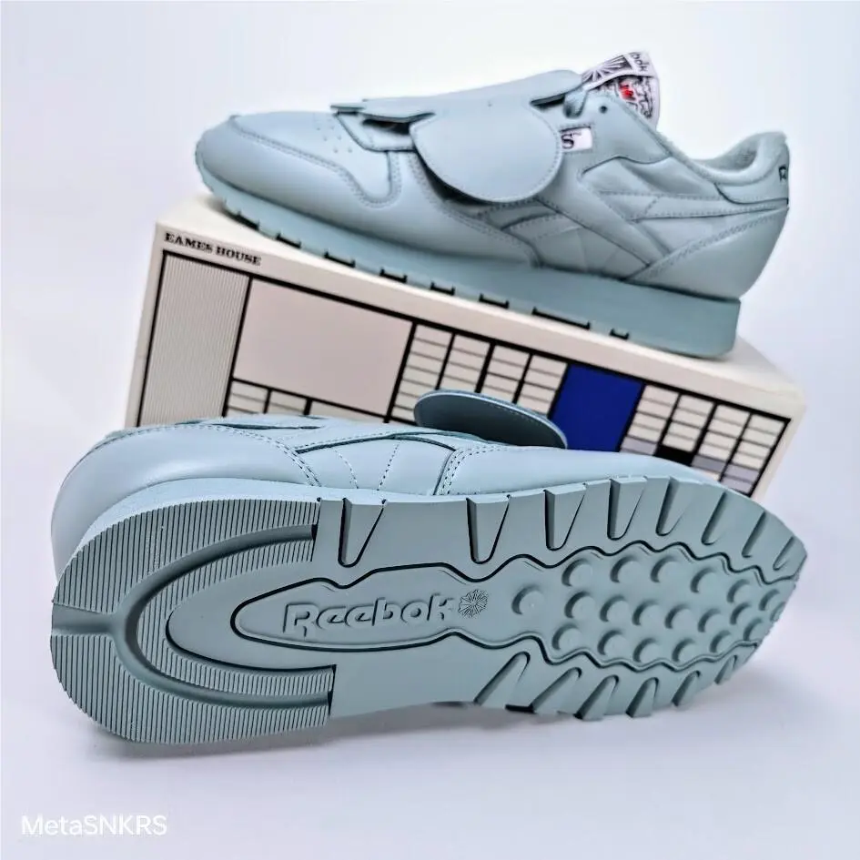 Reebok shoes - Reebok Classic Leather - Classic Leather - GY6385 - Seaside Grey/ Core Black 8