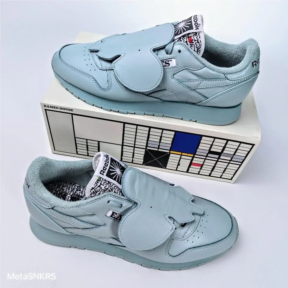 Reebok shoes - Reebok Classic Leather - Classic Leather - GY6385 - Seaside Grey/ Core Black 6
