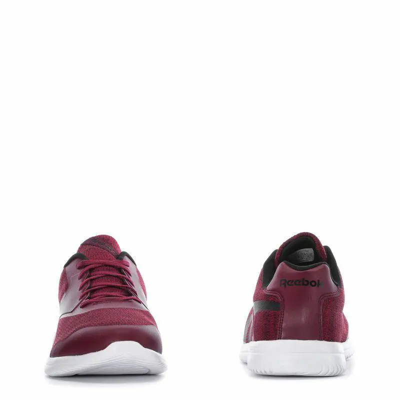 Reebok shoes - Merlot/Black/White 2