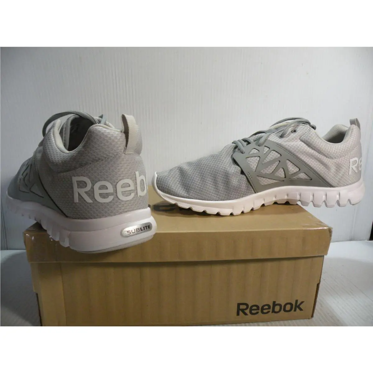 Reebok shoes - Flat Grey/Steel/White 1