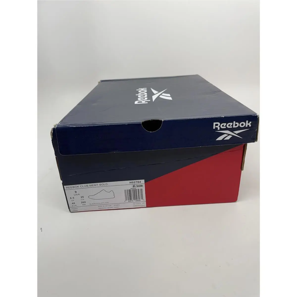 Reebok shoes - Reebok Club memt bold - Club memt bold - h02784 - Black, chalk, flint grey 5