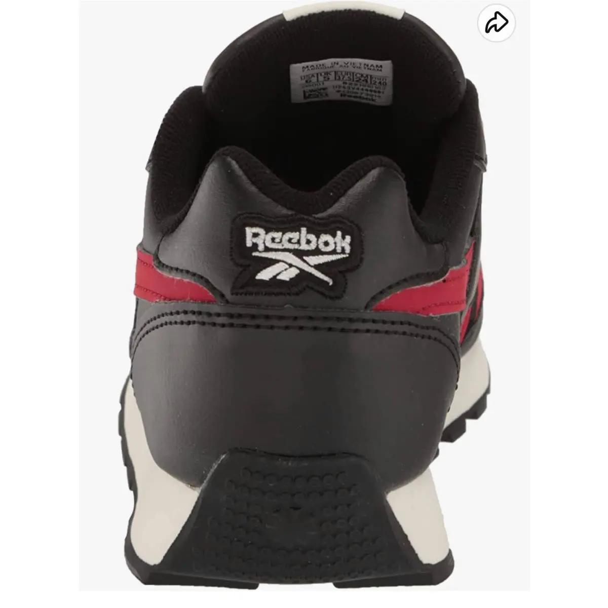 Reebok shoes - Reebok Rewind - Rewind - Black/Chalk/Flash Red 3