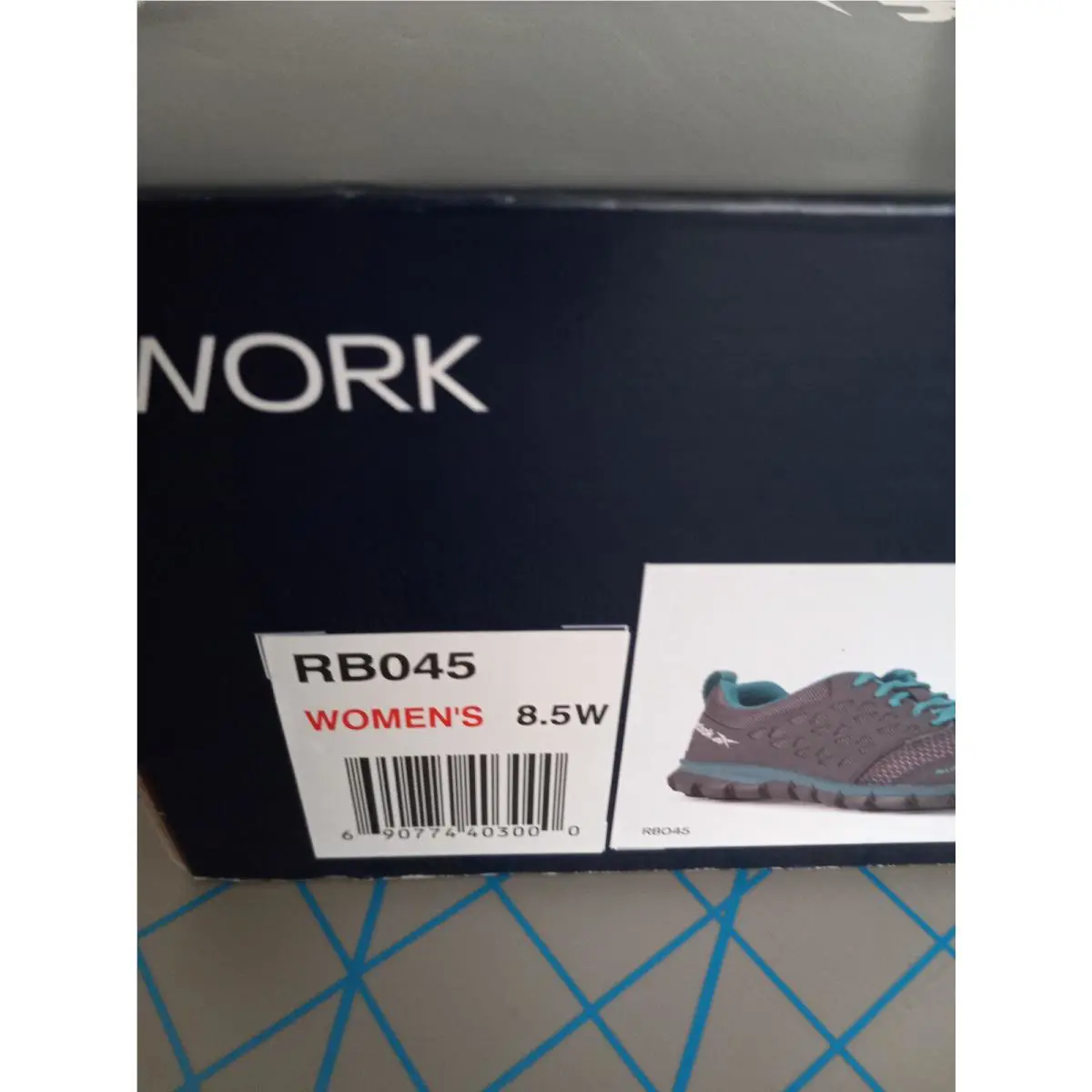 Reebok shoes - Reebok Work - Work - RB045 - Grey/Blue 9