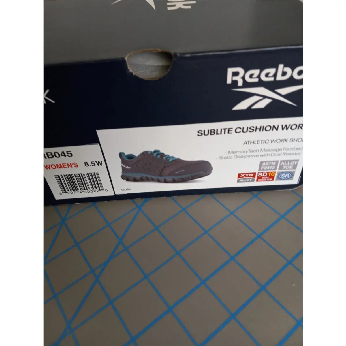 Reebok shoes - Reebok Work - Work - RB045 - Grey/Blue 11