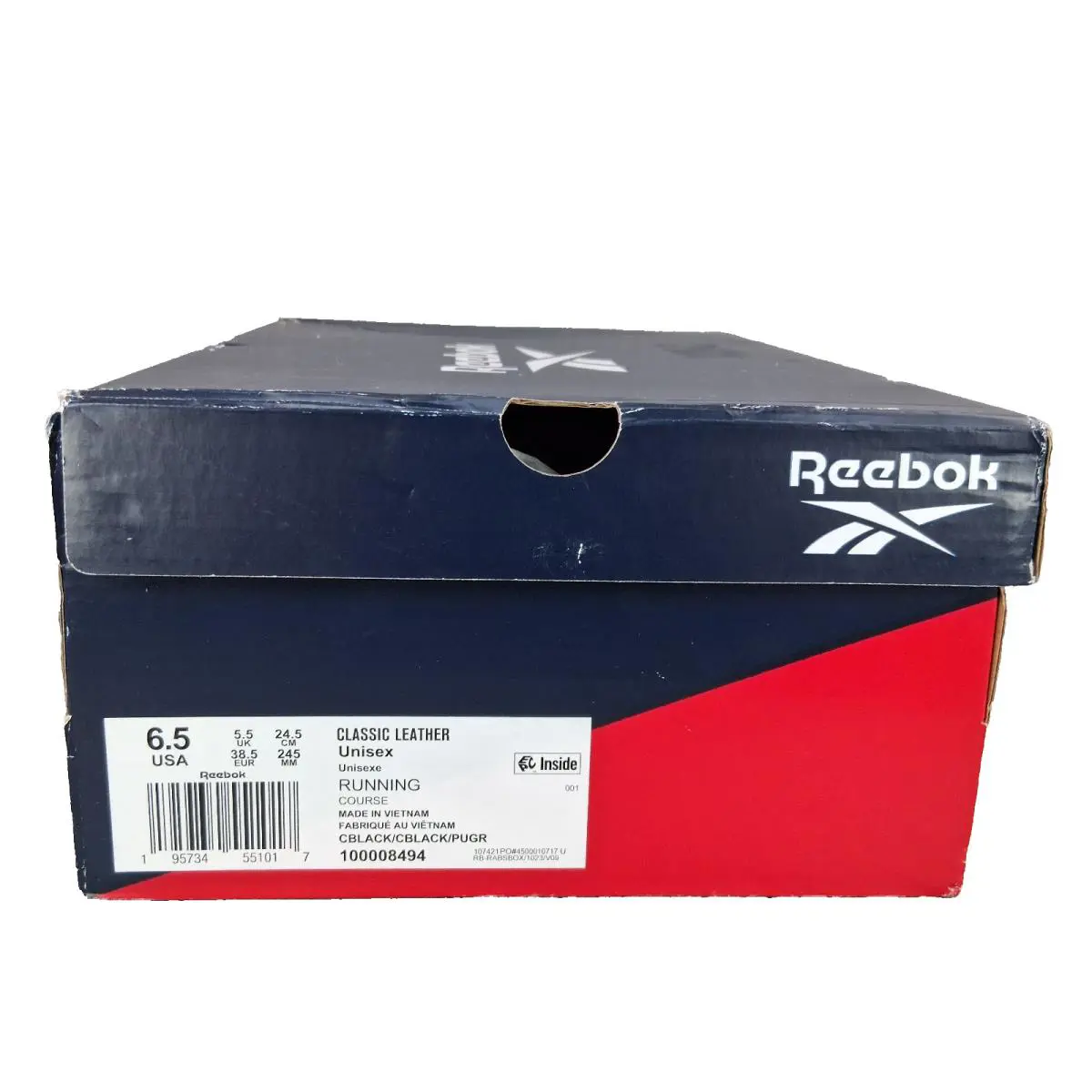 Reebok shoes - Reebok Classic Leather - Classic Leather - Reebok Classic Leather - Black (UPC: 195734551017) 12