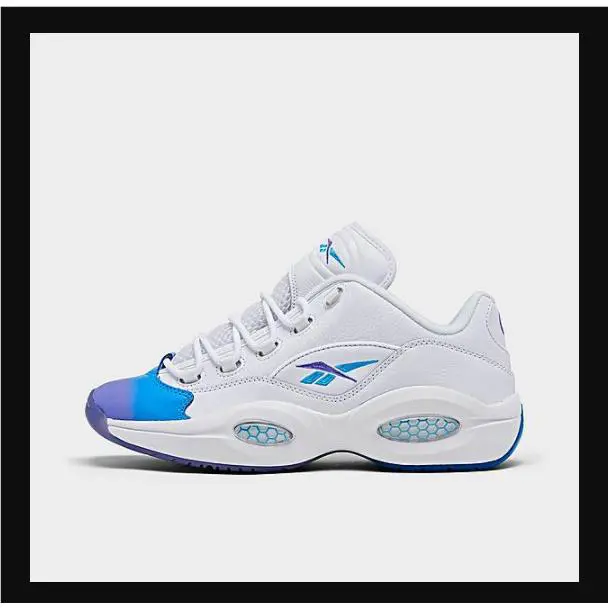 Reebok shoes - Reebok Question - Question - GV7629 - White, Manufacturer: Radiant Aqua/Hyper Purple (UPC: 194828238384) 1