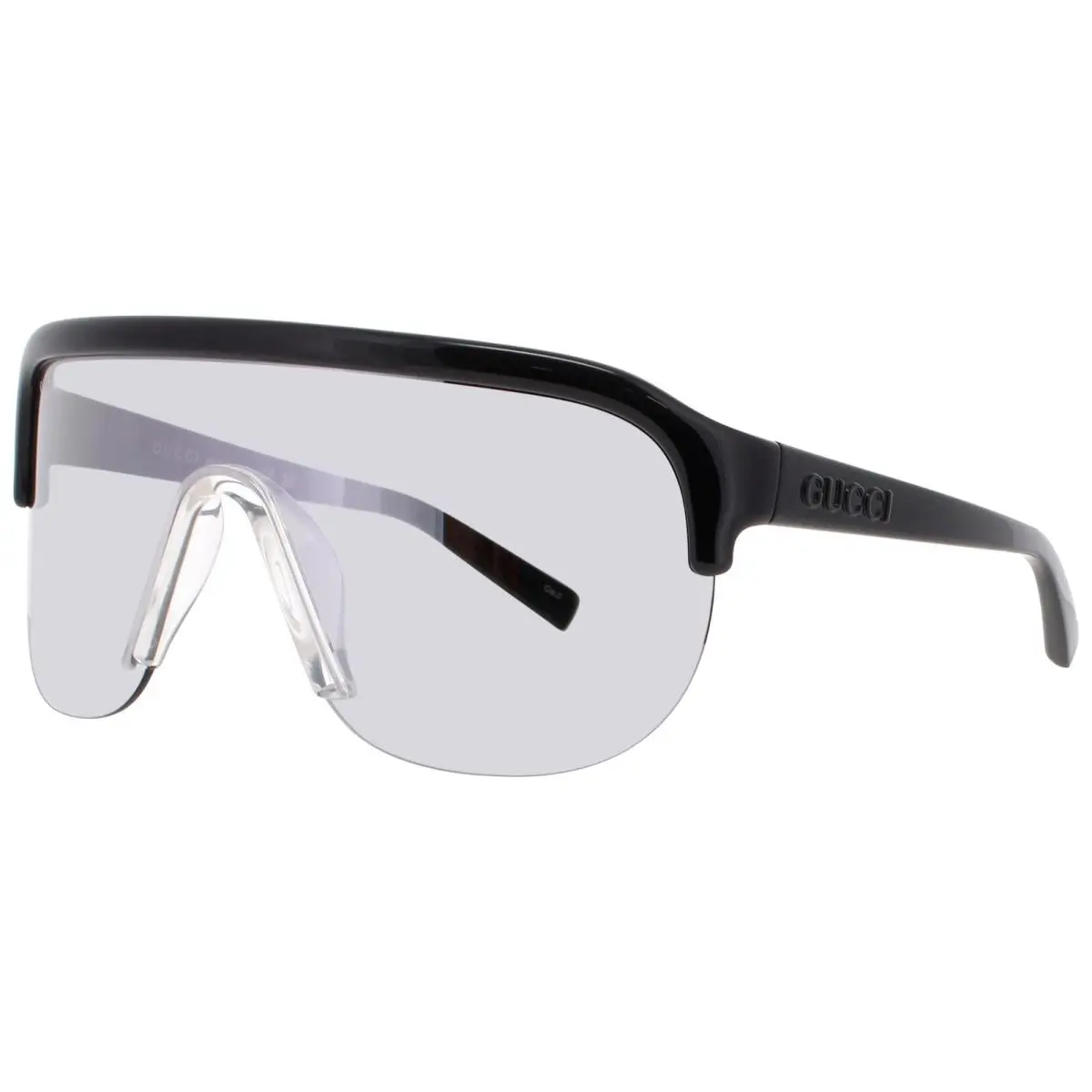 Gucci GG1645S 003 Sunglasses Black Frame Silver Lenses 99 mm