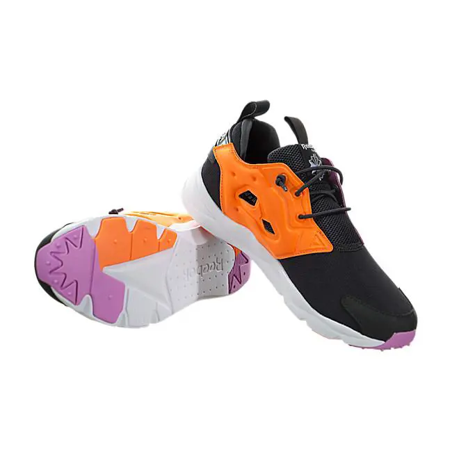 Reebok shoes - BLACK/ORANGE/PINK 4