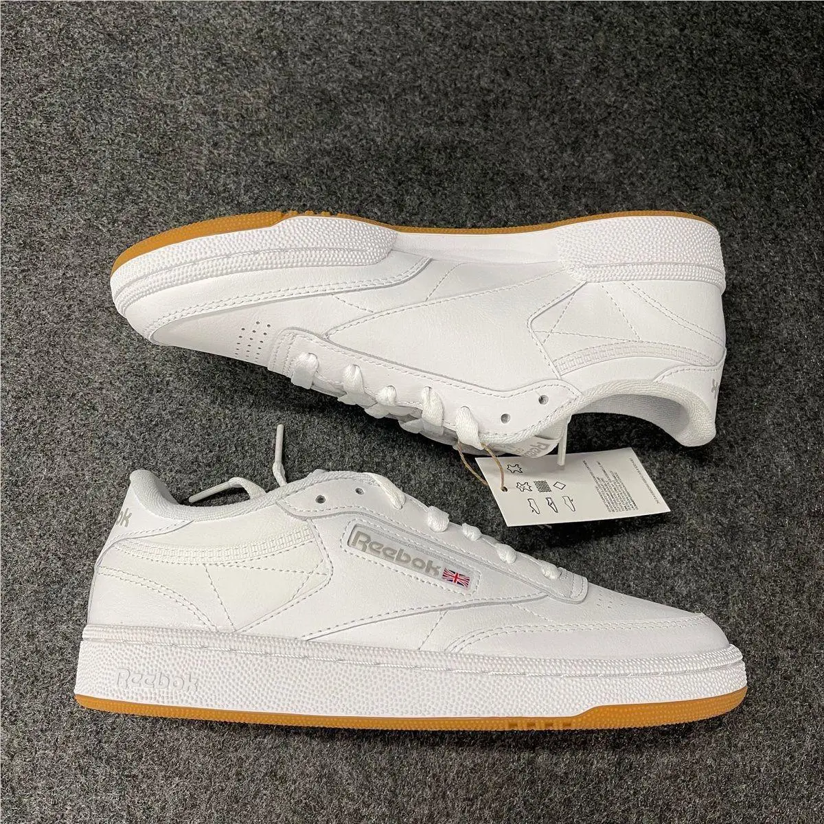 Reebok shoes - Reebok Club C - Club - BS7686 - White (UPC: 0190308283592) 2