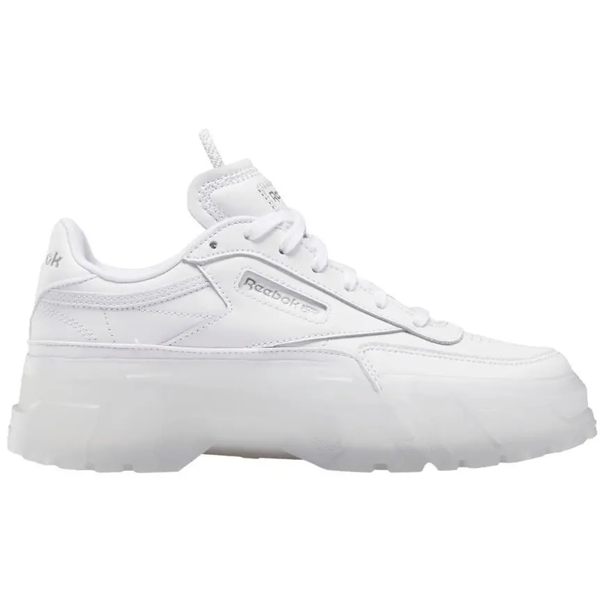 Reebok Club C Cardi Junior Casual Shoes Triple White Junior 5.5=Women’s 7 GX5098