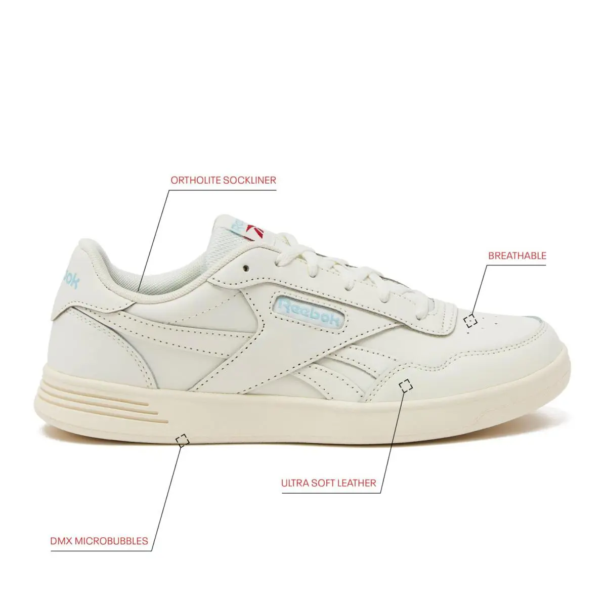 Reebok shoes - Reebok Court Advance - Court Advance - LTE51 - White (UPC: 197225409821) 1