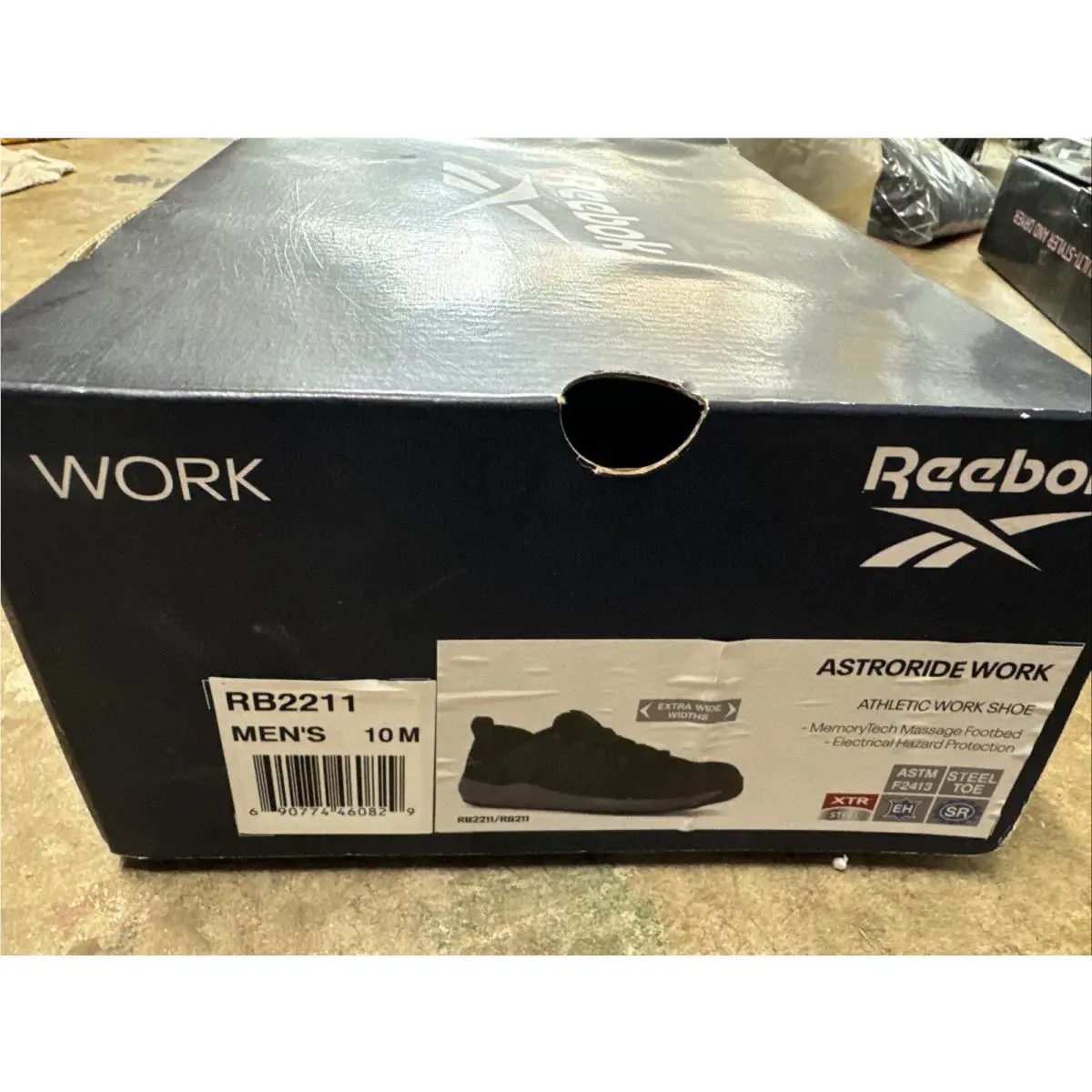 Reebok shoes - Reebok Work - Work - Black/Dark Grey 5