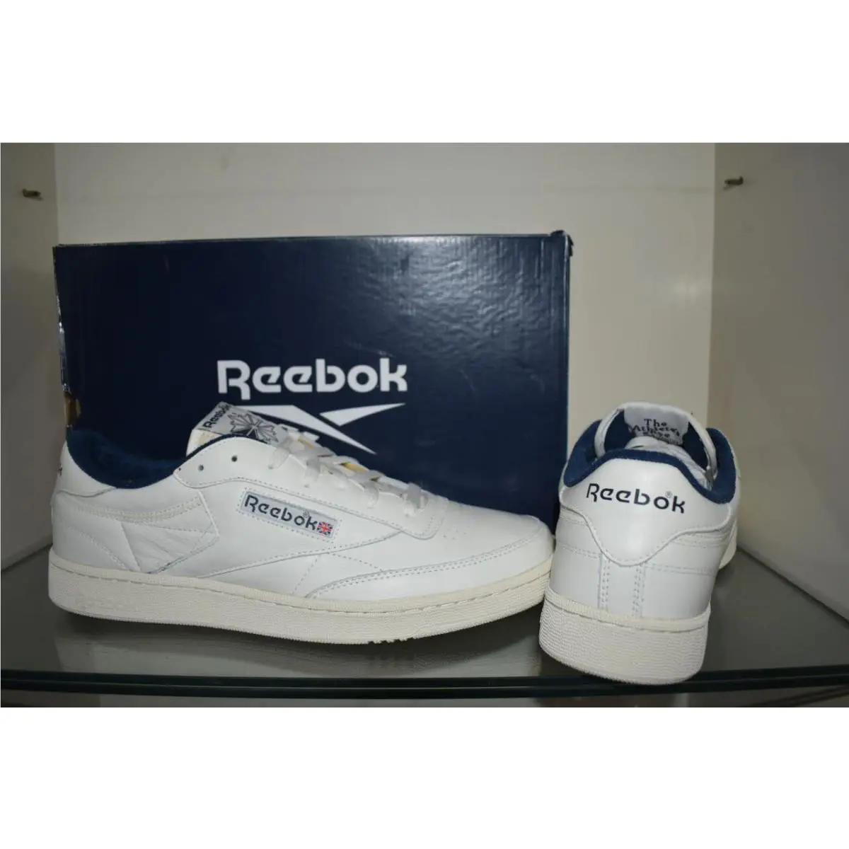 Reebok shoes - Reebok Club C 85 Vintage Tennis Shoes - 100007796 - White (UPC: 195734134890) 1