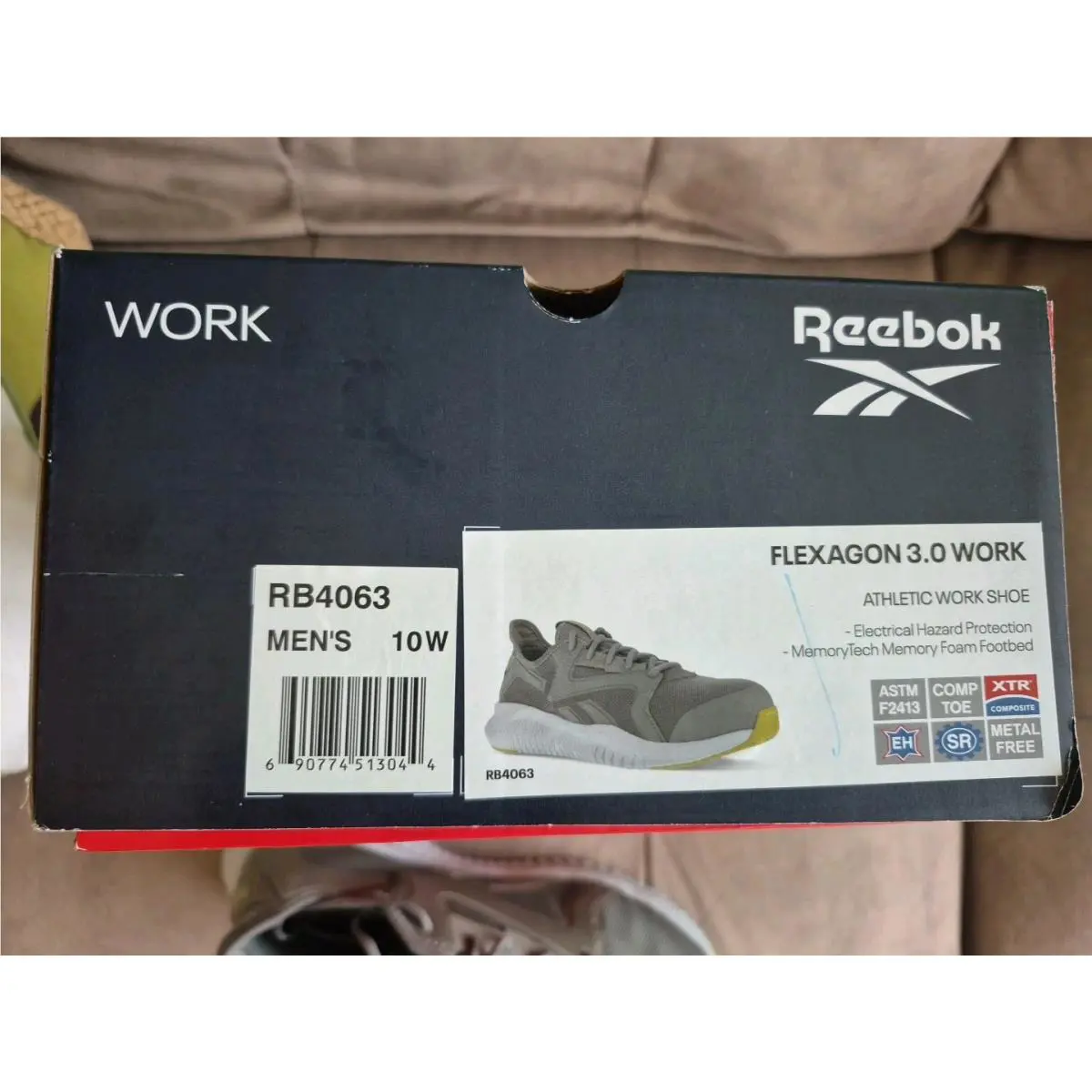 Reebok shoes - Reebok Work - Work - Lime and Grey 0