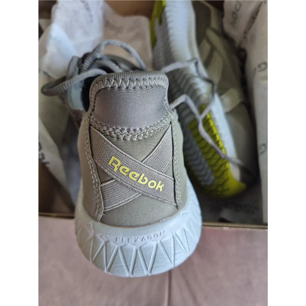 Reebok shoes - Reebok Work - Work - Lime and Grey 3