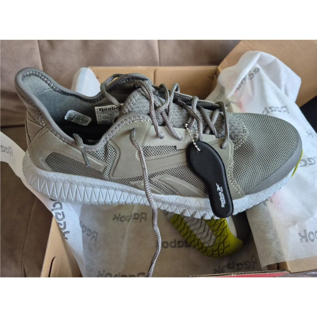 Reebok shoes - Reebok Work - Work - Lime and Grey 4