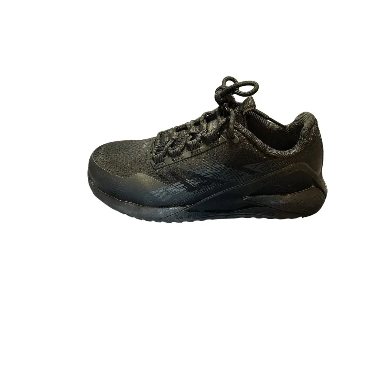 Reebok Women’s Nano X1 Adventure Work Black Safety Sneakers Composite Toe 7M