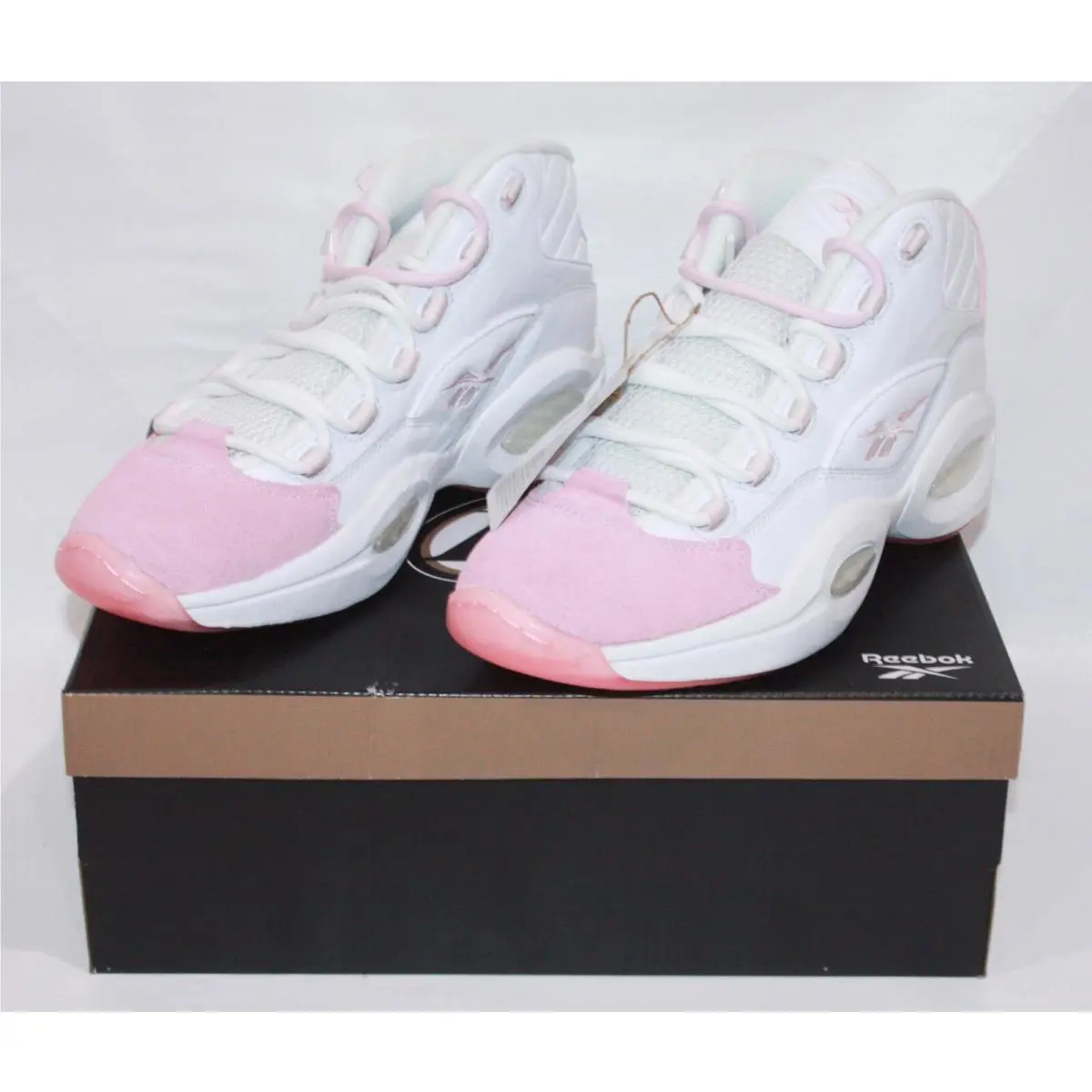 Reebok shoes - Reebok Question Mid - Question Mid - G55120 - White Pink 1