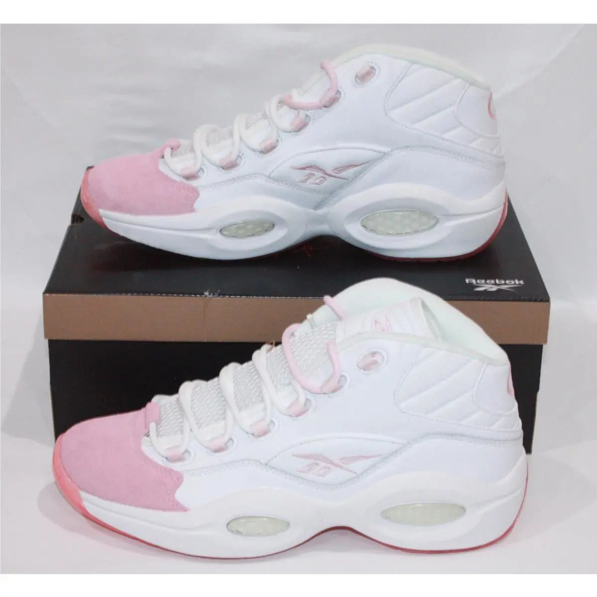 Reebok shoes - Reebok Question Mid - Question Mid - G55120 - White Pink 4