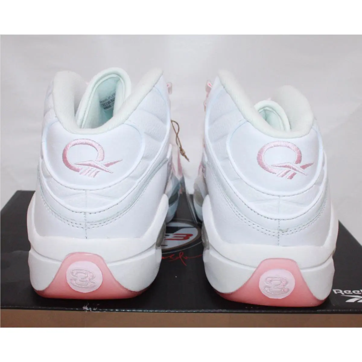 Reebok shoes - Reebok Question Mid - Question Mid - G55120 - White Pink 3